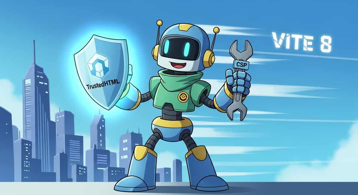 Background image for "March 2026 Svelte Updates: TrustedHTML, CSP & Vite 8"