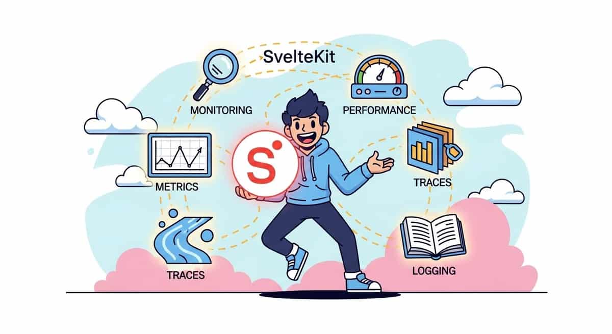 Background image for "SvelteKit OpenTelemetry Setup: Complete Observability Guide"