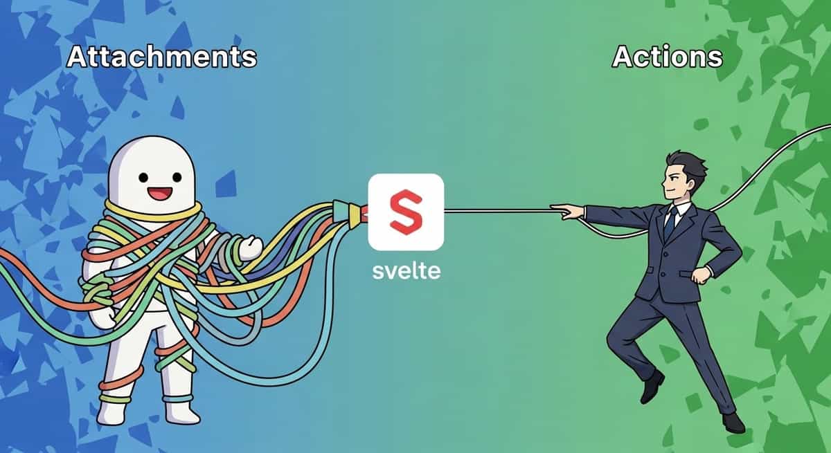 Svelte 5 Attachments vs Actions: Complete Migration Guide