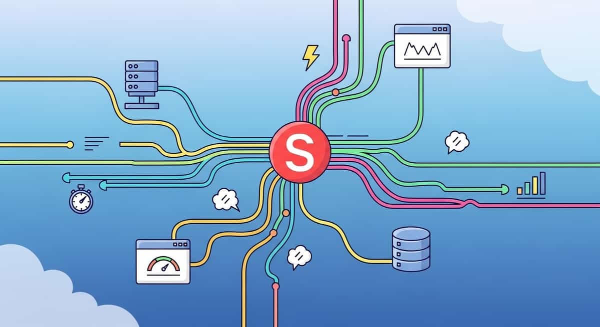 SvelteKit OpenTelemetry traces showing detailed application performance metrics