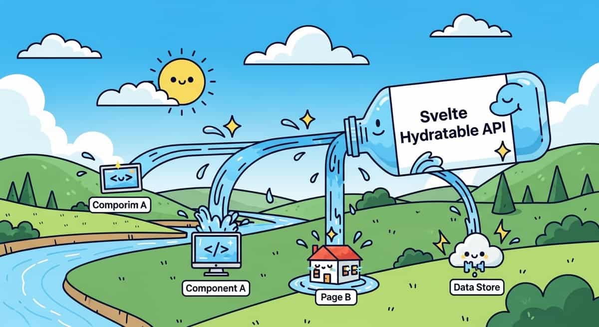 Background image for "Solving Hydration Waste with Svelte's Hydratable API"